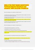 WGU C702 TEST BANK QUESTIONS&period;  Full Exam Review Questions and  answers&period; 100&percnt; accurate&period; Graded A&plus;  &lpar;2024&sol;25 exam UPDATES&period; APPROVED&rpar;
