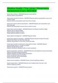 Shadow Health &vert; Tina Jones &vert; Respiratory Assessment