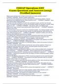 FISDAP Operations EMT Exams Questions and Answers &lpar;2023&rpar; &lpar;Verified Answers&rpar;
