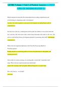 LETRS Volume 1 Unit 1-4 Posttest Answers LATEST UPDATE 2023&vert;2024 RATED A&plus;