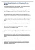 LETRS Early Childhood  Exam bundle