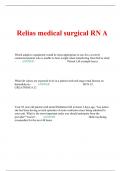 Relias medical surgical RN A
