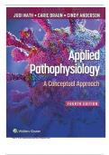 Test Bank for Applied Pathophysiology A Conceptual Approach 4th Edition By Judi Nath&semi; Carie Braun&vert;&vert;Chapter 1-20 &vert;&vert;ISBN NO-10&comma;1975179196&vert;&vert;ISBN NO-13&comma;978-1975179199&vert;&vert;Complete Guide