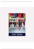 TEST BANK for Population Health Creating a Culture of Wellness 2nd Edition Nash Fabius Test Bank 