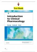 Test Bank - Visovsky Introduction to Clinical Pharmacology, 9th Edition