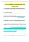 AHIP 2024 Module 5 Questions & Answers RATED A&plus; 2023&vert;2024 UPDATE