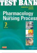 TEST BANK for Pharmacology and the Nursing Process 7th Edition by Linda Lane Lilley&comma; Shelly Rainforth Collins & Julie Snyder  &vert; Complete 58 Chapters