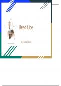 BIOL202 Week 5 Project topic submission; Head Lice