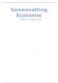 Samenvatting  PINCODE  economie Havo 4/5 katern 1, 2, 3 