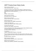 HSPT Practice Exam Study Guide