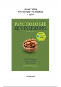Samenvatting: Psychologie, een inleiding 8e Editie
