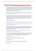 TNCC 8TH EXAM QUESTIONS AND REAL ANSWERS&period;