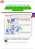 Test Bank for Marriages and Families Changes&comma; Choices and Constraints&comma; 9th Edition by Nijole
