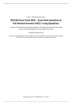 TRL3706 Oct&sol;Nov 2026 EXAM SPECIAL &ndash; Exam-Style Questions & Full Worked Answers
