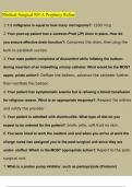Medical-Surgical RN A Prophecy Relias Test&comma; Answered 20232024