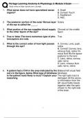 Portage Learning Anatomy & Physiology 2 Module 3 Exam&period;