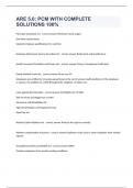 ARE 5&period;0&colon; PCM WITH COMPLETE SOLUTIONS 100&percnt; 