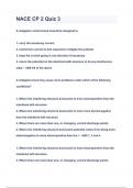 NACE CP 2 Quiz 3 Questions & Answers 2023&lpar;A&plus;GRADED 100&percnt;VERIFIED&rpar;