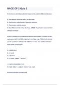 NACE CP 2 Quiz 2 Questions & Answers &lpar;A&plus;GRADED 100&percnt;VERIFIED&rpar;