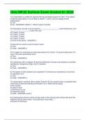 Ohio MPJE Sullivan Exam Graded A&plus; 2024 