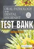 Test Bank for Pathology for the Dental Hygienist 7th Edition by Ibsen&comma; All Chapters Covered&comma; A&plus; guide&period;