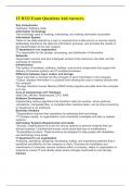IT D322 Exam Questions And Answers&period;