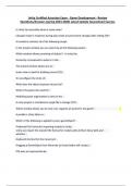 Unity Certified Associate Exam - Game Development - Review Questions and Answers &lpar;spring 2023-2024&rpar; Latest Update Guaranteed Success