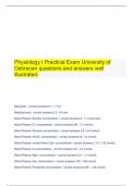  Physiology I Practical Exam University of Debrecen questions and answers well illustrated.