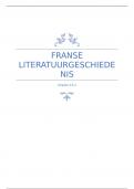 Samenvatting Franse literatuur hoofdstuk 3 & 4 (Grandes Lignes) 5 vwo