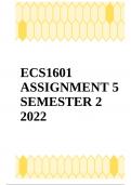 ECS1601 ASSIGNMENT 5SEMESTER 2 2022