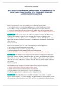  ATI FUNDAMENTALS PROCTORED &sol;FUNDAMENTALS ATI PROCTORED EXAM 2019-2020 REAL EXAM QUESTIONS AND CORRECT ANSWERS&vert;AGRADE