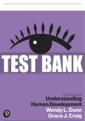 Test Bank For Understanding Human Development 4th Edition All Chapters - 9780137533497