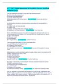 NYS EMT EXAM Questions With 100&percnt; Correct Verified Answers 2023