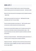 68W LPC 1 Questions & Answers 2023&lpar;A&plus;GRADED 100&percnt;VERIFIED&rpar;
