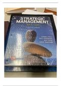 Test Bank for Strategic Management: Text and Cases, 11th Edition by Gregory Dess||ISBN NO:10 1264124325||ISBN NO:13 9781264124329||Complete Guide A+