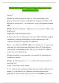 NURS 7375 ANCC Practice Exam Questions and Answers Rated A&plus;