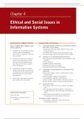Ethical and Social Issues in Information Systems Latest Verified Review 2023 Practice Questions and Answers for Exam Preparation, 100% Correct with Explanations, Highly Recommended, Download to Score A+