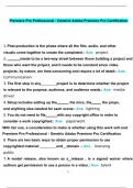 Premiere Pro Professional - Gmetrix Adobe Premiere Pro Certification Exam All Possible Questions and Answers 100&percnt; Verified