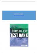 TEST BANK FOR PHARMACOLOGY 9TH EDITION BY MCCUISTION; A Patient-Centered Nursing Process Approach 10TH EDITION