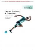 Test Bank - Human Anatomy & Physiology, 12th Global Edition (Marieb, 2023), Chapter 1-29 | All Chapters