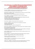 NU 216 Exam 1 - 5 LATEST REAL EXAM QUESTIONS AND CORRECT ANSWERS WITH RATIONALES&vert;ALREDY GRADED A&plus;