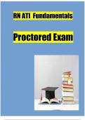 RN ATI Fundamentals Proctored Exam (2021/2023)