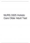 NURS 3325 Holistic Care Older Adult Test BANK.pdf