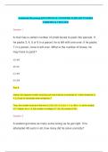 Arithmetic Reasoning &vert;QUESTIONS & ANSWERS&vert; ALREADY PASSED&vert; VERIFIED & UPDATED