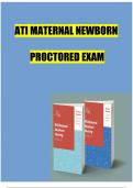 2023 ATI RN Maternal Newborn Proctored 2023 NGN (REVISED FULL EXAM).
