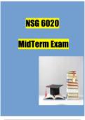 NSG 6020 Midterm Exam 2023 (100% Correct Answers)