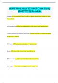 IAAO Workshop 852 AAS Case Study &lpar;2022&sol;2023&rpar; Rated A&plus;