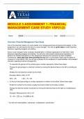 N4455 MODULE 3 ASSIGNMENT 1&colon; FINANCIAL MANAGEMENT CASE STUDY VSP21&lpar;2&rpar;
