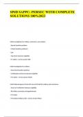 SP&emacr;D SAPPC PERSEC WITH COMPLETE SOLUTIONS 100&percnt;2023