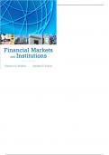Financial Markets and Institutions 8th Edition by  Mishkin, Eakins - Test Bank